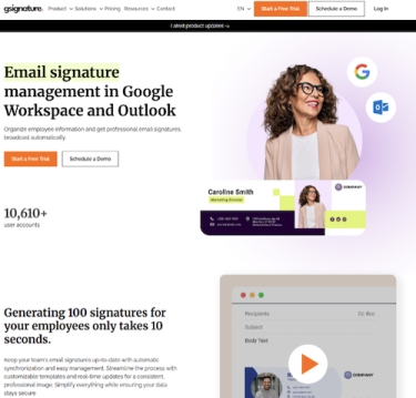Email signature management as part of marketing strategy and employer branding